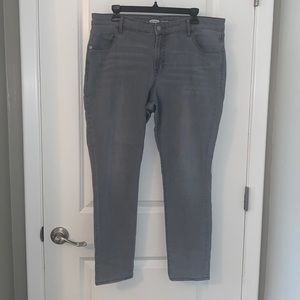 Old Navy Super Skinny Jeans Grey Size 16